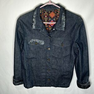 Bianca Nygard jeans jacket with unique style